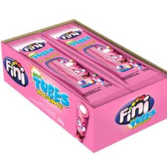 Comprar o produto de Tubes Tutti Frutti Azedinho - com 12 unidades de 17g cada em Doces em Jundiaí, SP por Solutudo