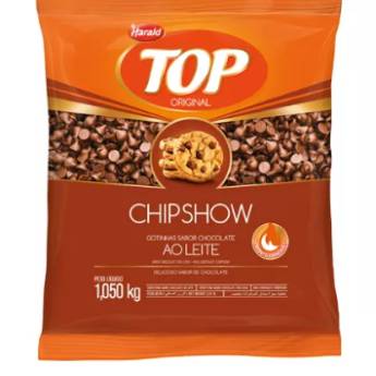 Comprar o produto de Gotas Chipshow Top 1,050 kg em Chocolate em Jundiaí, SP por Solutudo