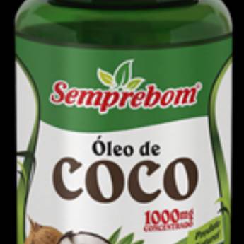 Comprar o produto de OLEO DE COCO 1000MG - 60 CAPSULAS em Óleo de Coco em Aracaju, SE por Solutudo