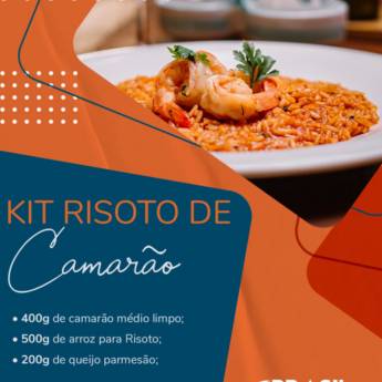 Comprar o produto de Kit Risoto de Camarão em Alimentos em Botucatu, SP por Solutudo