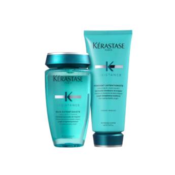Comprar o produto de Kit Kérastase Résistance Extentioniste Bain Fondant (2 Produtos) em Kérastase PARIS em Jundiaí, SP por Solutudo