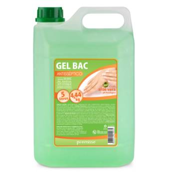 Comprar o produto de Álcool em Gel Bac Premisse embalagem de 5 litros em Higiene Pessoal pela empresa EmbalaFoz em Foz do Iguaçu, PR por Solutudo