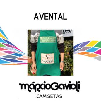 Comprar o produto de Avental em A Classificar pela empresa Marcio Gavioli Camisetas e Estamparia em Itapetininga, SP por Solutudo