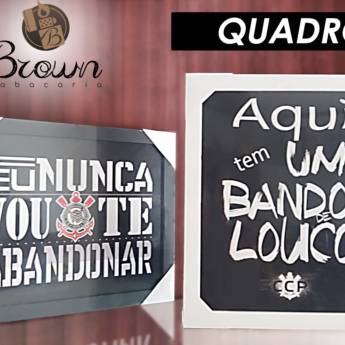 Comprar o produto de Quadros do Corinthians em Casa, Móveis e Decoração em Jaú, SP por Solutudo