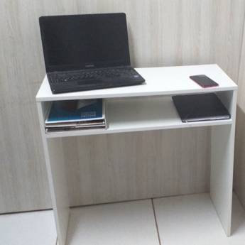 Comprar o produto de Mesa Prateleira Larissa Nichos - Bauru em Mesas em Bauru, SP por Solutudo