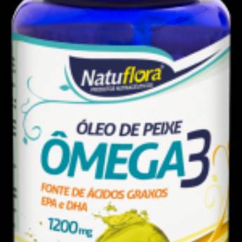 Comprar o produto de NATUFLORA + OLEO DE PEIXE OMEGA 3 - 1200MG - 60 CAPSULAS em Suplementos Alimentares em Aracaju, SE por Solutudo