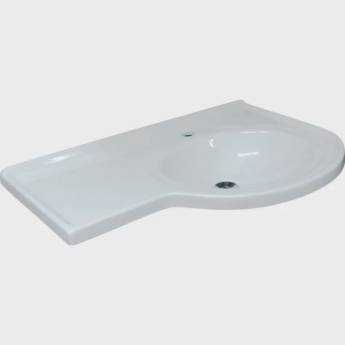 Comprar o produto de PIA RORATO CURVO 64 COD 475 BRANCO em Cubas e Pias para Banheiro em Foz do Iguaçu, PR por Solutudo