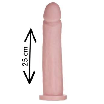 Comprar o produto de PINTO DE BORRACHA GRANDE  25CM em Sex Shop pela empresa Sexshop Ivone Vito em Bauru, SP por Solutudo