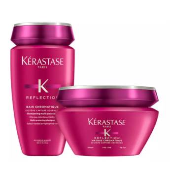 Comprar o produto de Kit Kérastase Réflection Chromatique Cabelos Finos (2 Produtos) em Kérastase PARIS em Jundiaí, SP por Solutudo