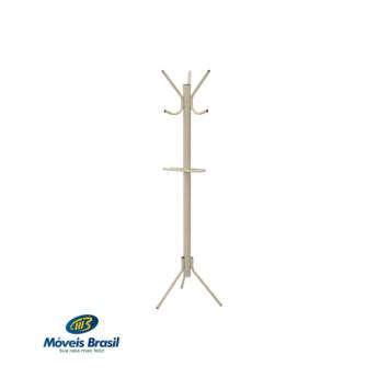 Comprar o produto de Cabideiro Villarte Tubular Bege em Cabideiros em Foz do Iguaçu, PR por Solutudo