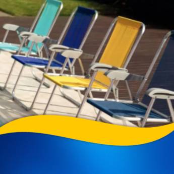 Comprar o produto de Cadeira de praia  em Cadeiras para Jardim em Foz do Iguaçu, PR por Solutudo