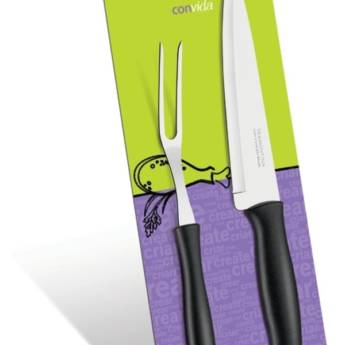 Comprar o produto de Conjunto Churrasco 2 Peças Athus Tramontina em Talheres pela empresa Casa Vitória em Foz do Iguaçu, PR por Solutudo