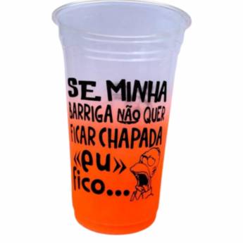 Comprar o produto de COPO PP DESCARTÁVEL DEGRADÊ - 1 COR em Copos em São José do Rio Preto, SP por Solutudo