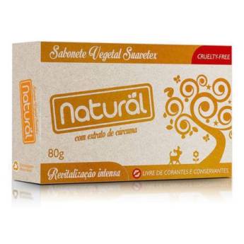 Comprar o produto de Sabonete Cúrcuma CONTENTE NATURAL SUAVETEX 80gr em A Classificar em Jundiaí, SP por Solutudo