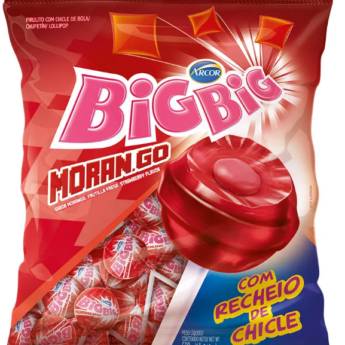 Comprar o produto de Big Big Pirulito Morango em Doces em Jundiaí, SP por Solutudo