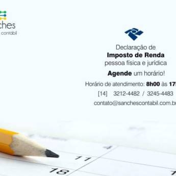 Comprar o produto de Declaração de imposto de renda para pessoa física e jurídica em Contabilidade em Bauru, SP por Solutudo