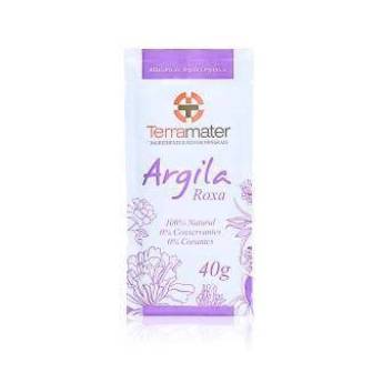 Comprar o produto de Argila Roxa (Rejuvenescimento) 40g - TERRAMATER em A Classificar em Jundiaí, SP por Solutudo