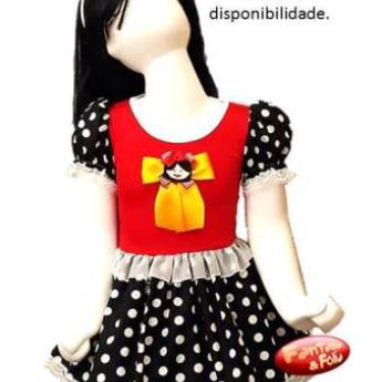 Comprar o produto de 3418 - Vestido Acordeão baby (1 a 3) em Fantasia Bebê Feminina em Tietê, SP por Solutudo