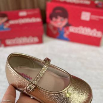 Comprar o produto de Sapatilha Molekinha infantil feminina  em Calçados Infantis em Uberlândia, MG por Solutudo
