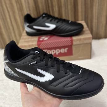 Comprar o produto de Chuteira Topper Society masculina adulta  em Calçados Masculinos em Uberlândia, MG por Solutudo