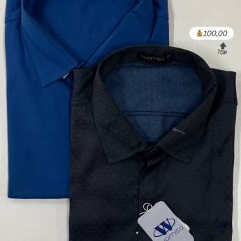 Comprar o produto de Camisa social adulta manga curta Walmisa em A Classificar em Uberlândia, MG por Solutudo