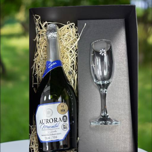 Kit de Champagne e Taça
