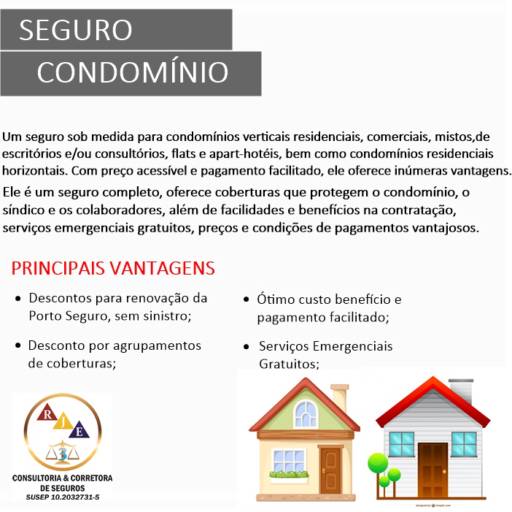 Seguro Condomínio  por RJE3 Consultoria & Corretora de Seguros