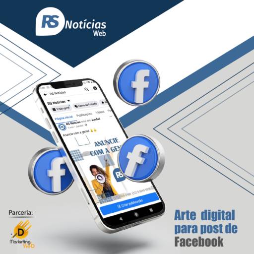Comprar o produto de Arte Digital para Facebook em Agências de Marketing pela empresa RS Notícias em Jundiaí, SP por Solutudo