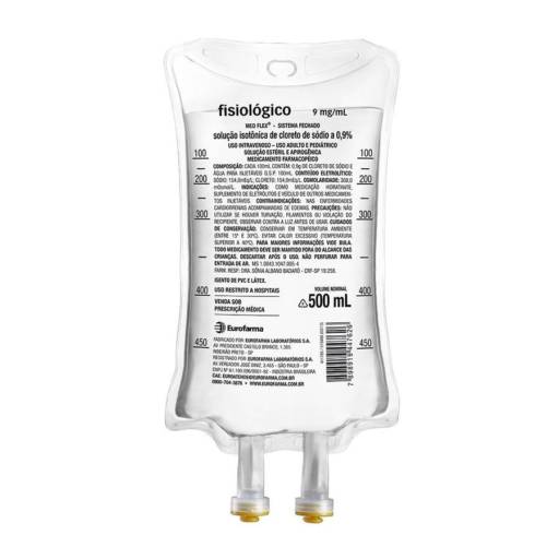 CLORETO DE SODIO BOLSA