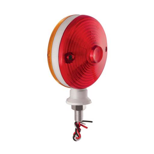 Lanterna dianteira em pedestal c/2 polos p/ caminhoes F