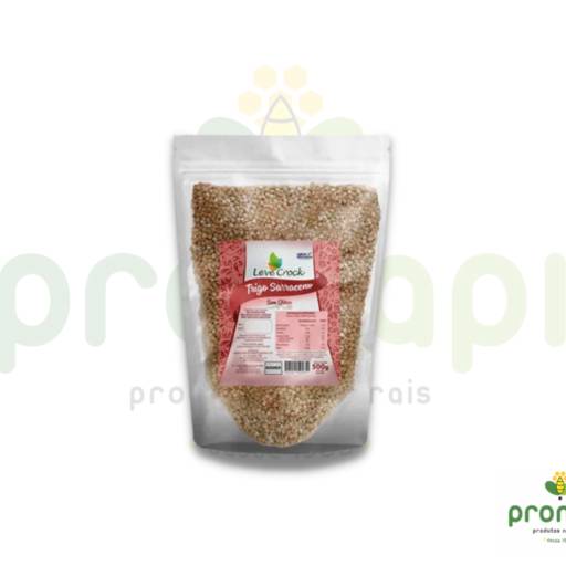 Comprar o produto de Trigo Sarraceno LeveCrock 500g em Alimentação Saudável pela empresa Pronapi Produtos Naturais em Foz do Iguaçu, PR por Solutudo