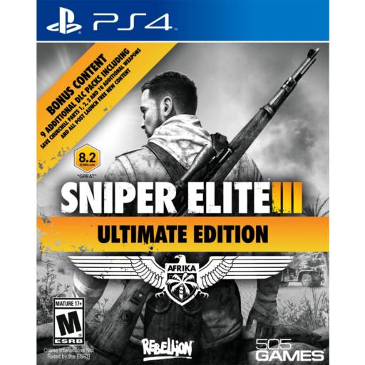 Sniper Elite III  - PS4 (Usado) em Tietê, SP por IT Computadores, Games Celulares