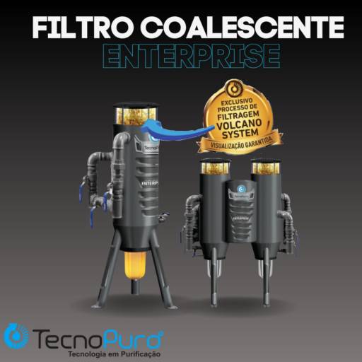 Filtro Coalescente Discovery 100L | TecnoPuro em Riviera de Santa Cristina XIII, SP por Construmax Materiais para Construção