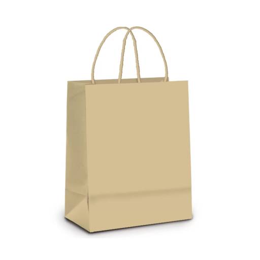 SACOLA PAPEL MD KRAFT 19X26X9CM c/50 unidades em Foz do Iguaçu, PR por EmbalaFoz
