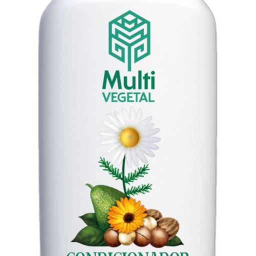 Condicionador de Camomila e Calêndula 240 ml - MULTI VEGETAL por Cuidados da Mata - Cosméticos Naturais e Veganos
