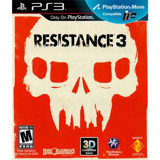 Resistance 3 - PS3 (Usado)