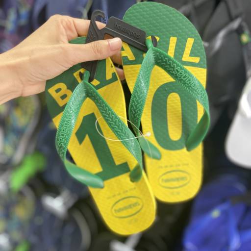 Sandálias Havaianas Brasil 10
