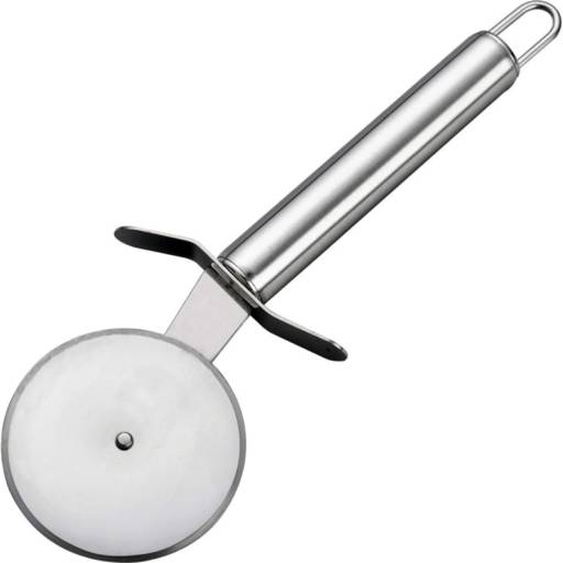Carretilha Inox Pizza 22CM Pequena Kehome  por Casa Vitória