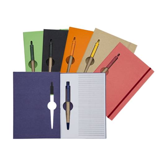 13005 Bloco de Anotações Ecológico com Caneta em São José do Rio Preto, SP por Public Gráfica e Brindes