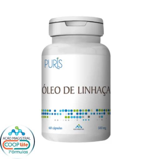 Oleo De Linhaca Puris 500Mg 60 Caps