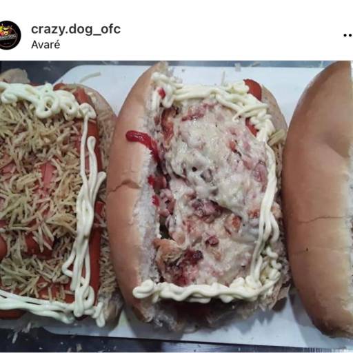Comprar o produto de Crazy Franbacon Cachorro Quente de Frango com Bacon em Avaré em A Classificar pela empresa Crazy Dog em Avaré, SP por Solutudo
