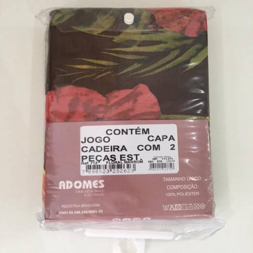 Estampa: Floral marrom