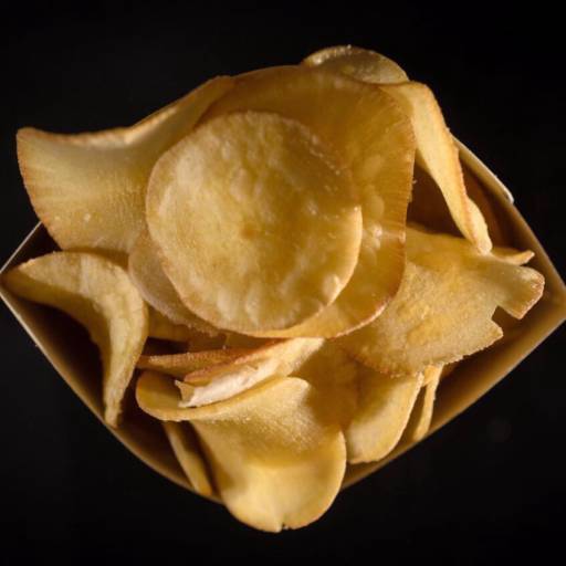 Chips  de mandioquinha  por Retrovisor Food Truck
