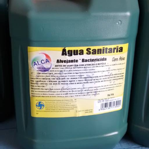 Água sanitária por Mania de Limpeza