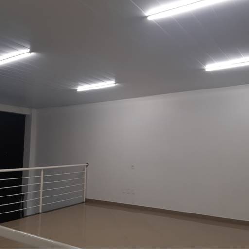 Lâmpada barra led 18w - instalada 