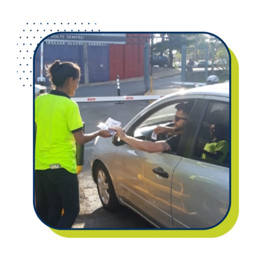 PANFLETAGEM EM CANCELAS DE SHOPPINGS