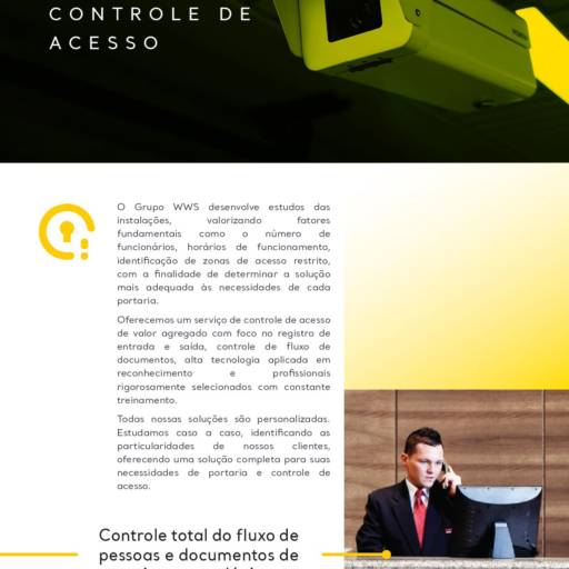 Portaria e controle de acesso