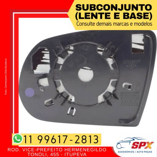SUBCONJUNTO LENTE E BASE - DIVERSOS