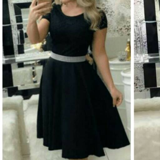 Comprar o produto de Vestido midi em A Classificar pela empresa Manga Rosa Roupas e Acessórios em Botucatu, SP por Solutudo