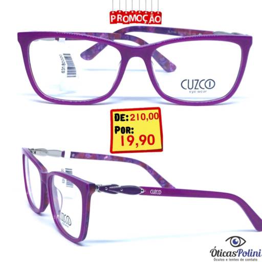 ARMAÇÕES POR 19,90 em Foz do Iguaçu, PR por Óticas Polini - Três Lagoas